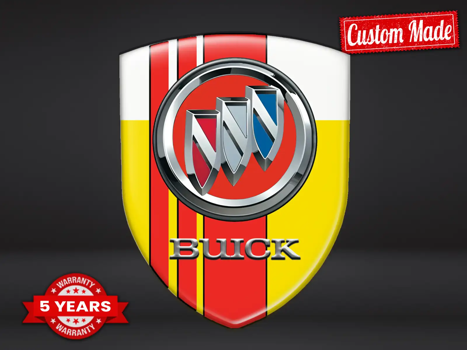 Buick Emblèmes Silicone Auto Sport Qualité Pro